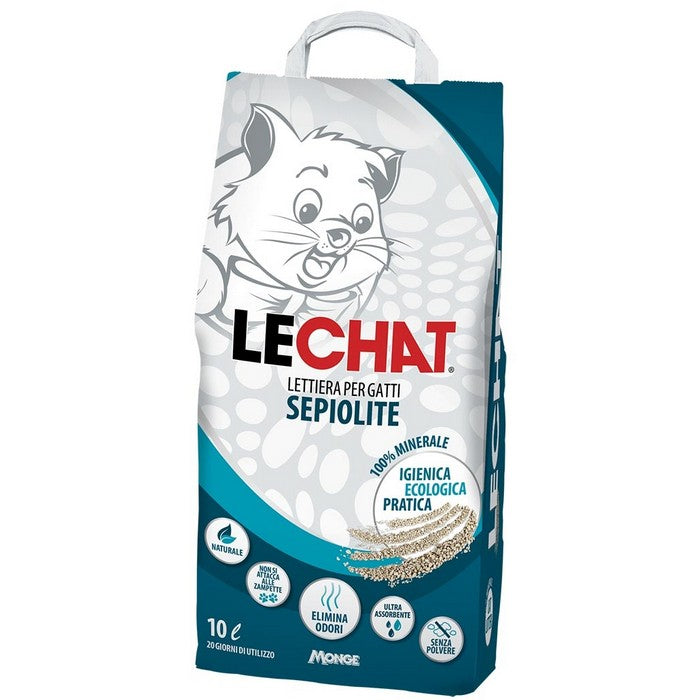 LeChat Lettiera Sepiolite 10l - MONGE - 34288613064920