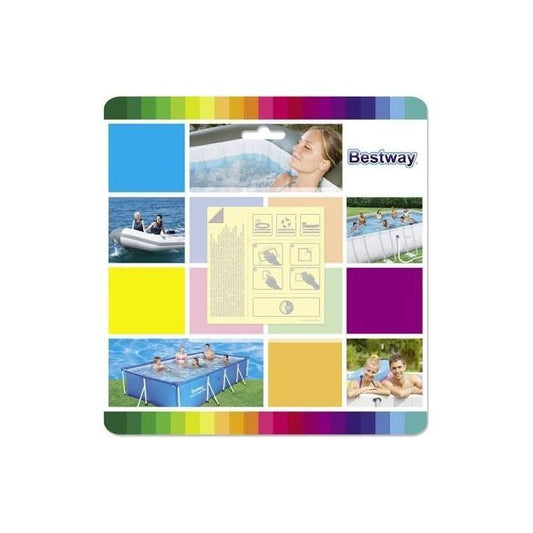 Set 10 toppe di riparazione per piscine - BESTWAY - 