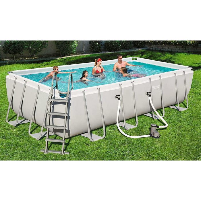 Piscina rettangolare Power Steel frame - CREARE ITALIA - 34273939325144