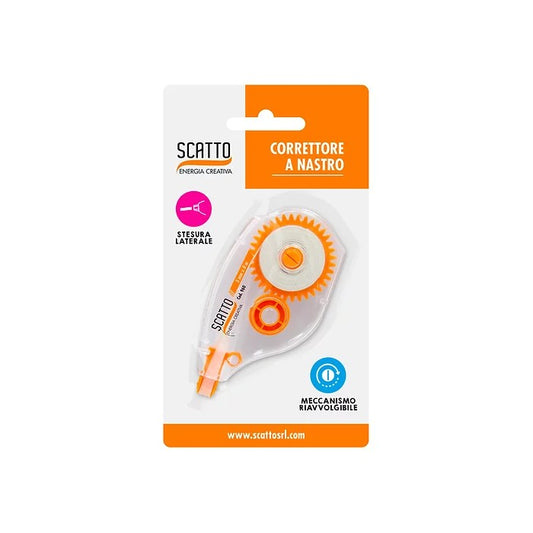 Correttore a nastro 5 mm 8 metri - SCATTO ENERGIA CREATIVA - 