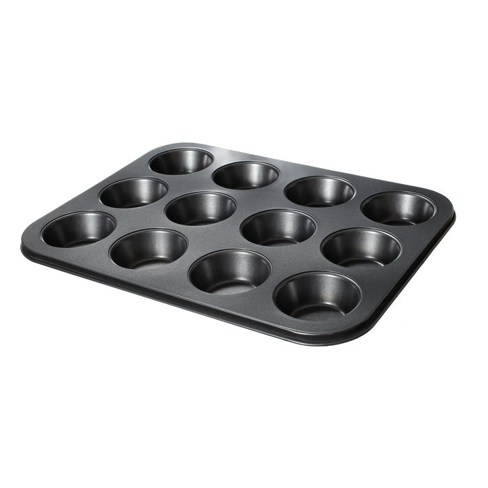 Stampo per muffin 12 posti - Carbon - CASA COLLECTION - 34277205377240