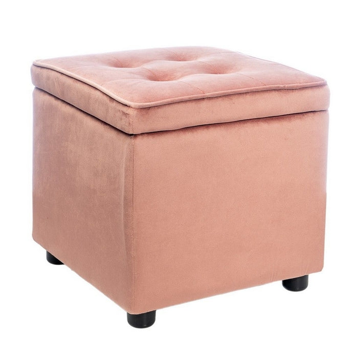 Pouf contenitore in velluto Dalia - CASA COLLECTION - 34280055701720