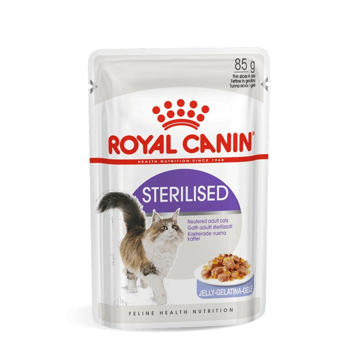 Royal Canin Cat Sterilised Jelly 85g - ROYAL CANIN - 35152457629912