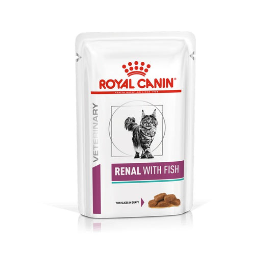 Royal Canin Cat Renal With Fish 85g - ROYAL CANIN - 