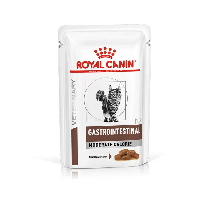 Royal Canin Cat Veterinary Gastrointestinal Moderate Calorie 85g - ROYAL CANIN - 35152482140376