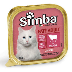 Simba Gatto Paté con Manzo 100g