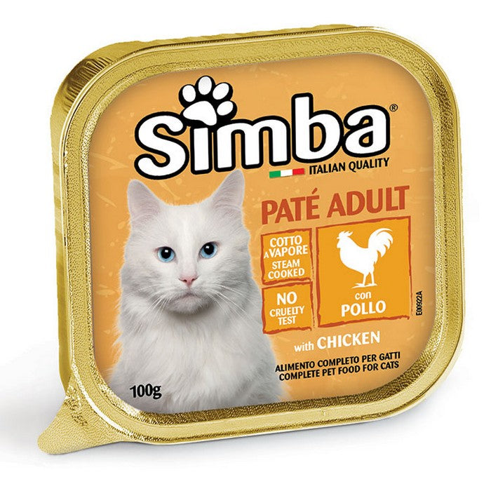 Simba Gatto Paté con Pollo 100g - SIMBA - 63048079343994