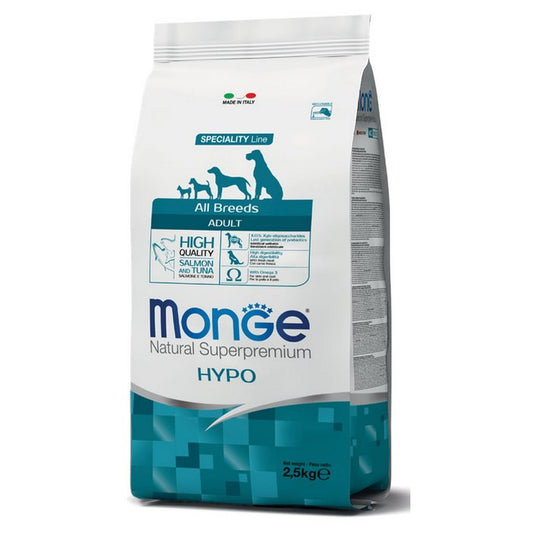 Monge Natural Superpremium All Breeds Adult Hypo con Salmone e Tonno - MONGE - 34288946839768