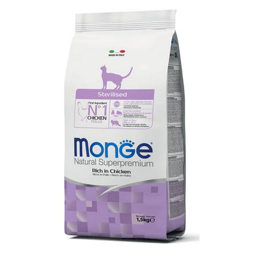 Monge Natural Superpremium Gatto Sterilised Ricco in Pollo - MONGE - 35596095750360