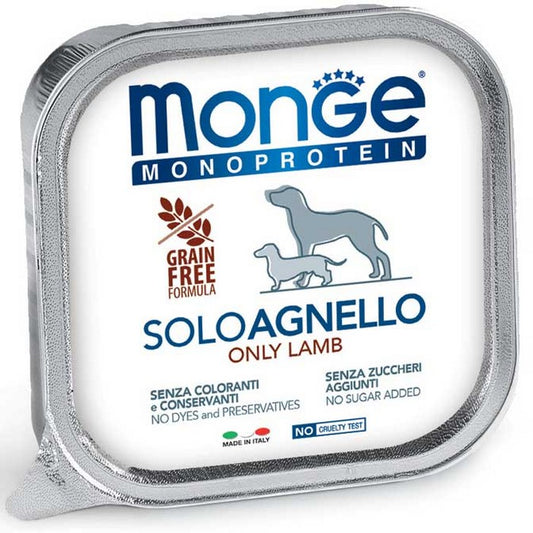 Monge Monoprotein Paté Solo Agnello 150g - MONGE - 34289896194264