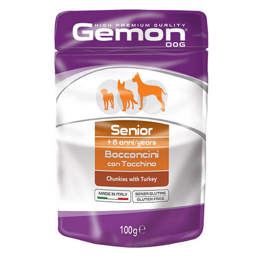 Gemon Senior Bocconcini con Tacchino 100g - GEMON - 