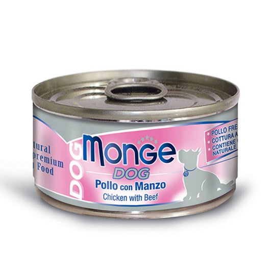 Monge Dog Adult Pezzetti di Pollo con Manzo 95g - MONGE - 34289834950872