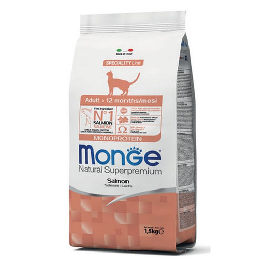 Monge Natural Superpremium Gatto Adult Monoprotein - Salmone - MONGE - 34289932894424