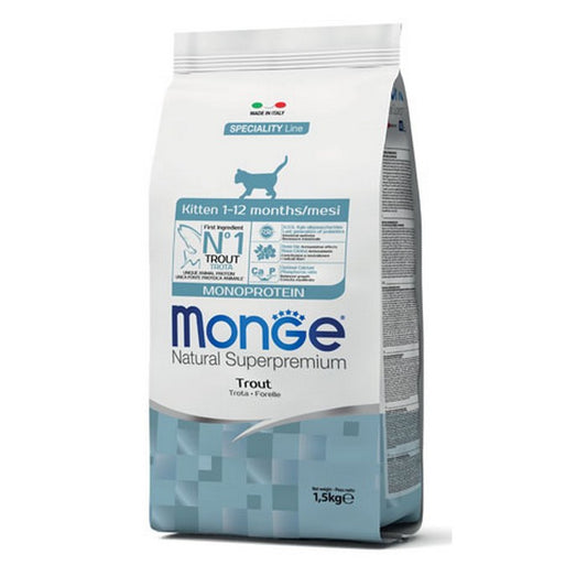 Monge Natural Superpremium Gatto Kitten Monoprotein - Trota - MONGE - 34318058094808