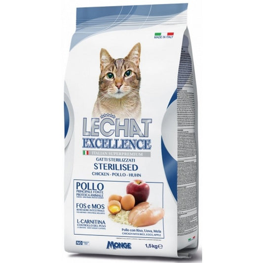 LeChat Excellence Sterilised Pollo - MONGE - 34288612442328