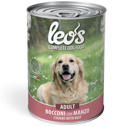 Leo’s Bocconi con Manzo - Adult