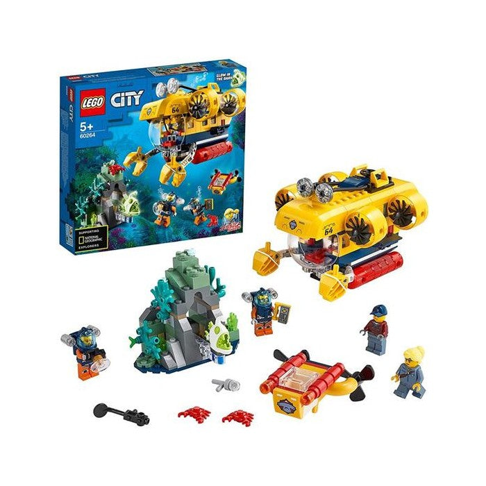 Sottomarino da esplorazione Lego City - GENTILE GIOCATTOLI - 34278153584856